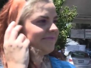 Fat slut is bouncing on large dick of man after