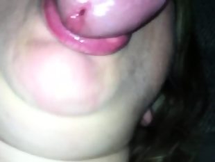 Nasty wife with big boobs fingers her slit and
