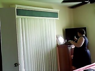 Cunt christine get ready to go to the pool
