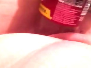 Starting to stretch my pussy