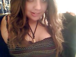 Beautiful young chubber showers and plays