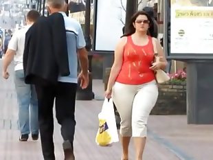 Big booty walking