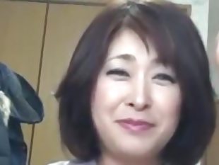 Japanese chubby mature creampie sayo akagi 51years