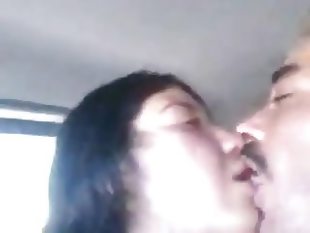 Arab couple fucking in car