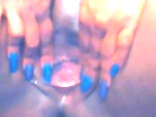 Amateur ebony with huge natural boobs