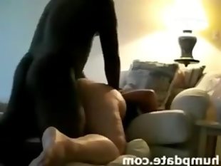 Horny white bbw gets fucked doggystyle by bbc