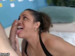 Bbw kira gives an oral inspection
