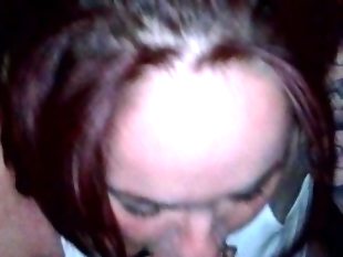 Big titty white whore sucks black dick to pay for