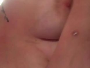 Bbw wife loves her nipples being spat on, sucked