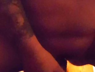 Fucking pussy with hairbrush