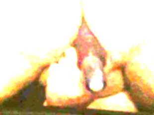 Watch me fuck my pussy with my purple friend